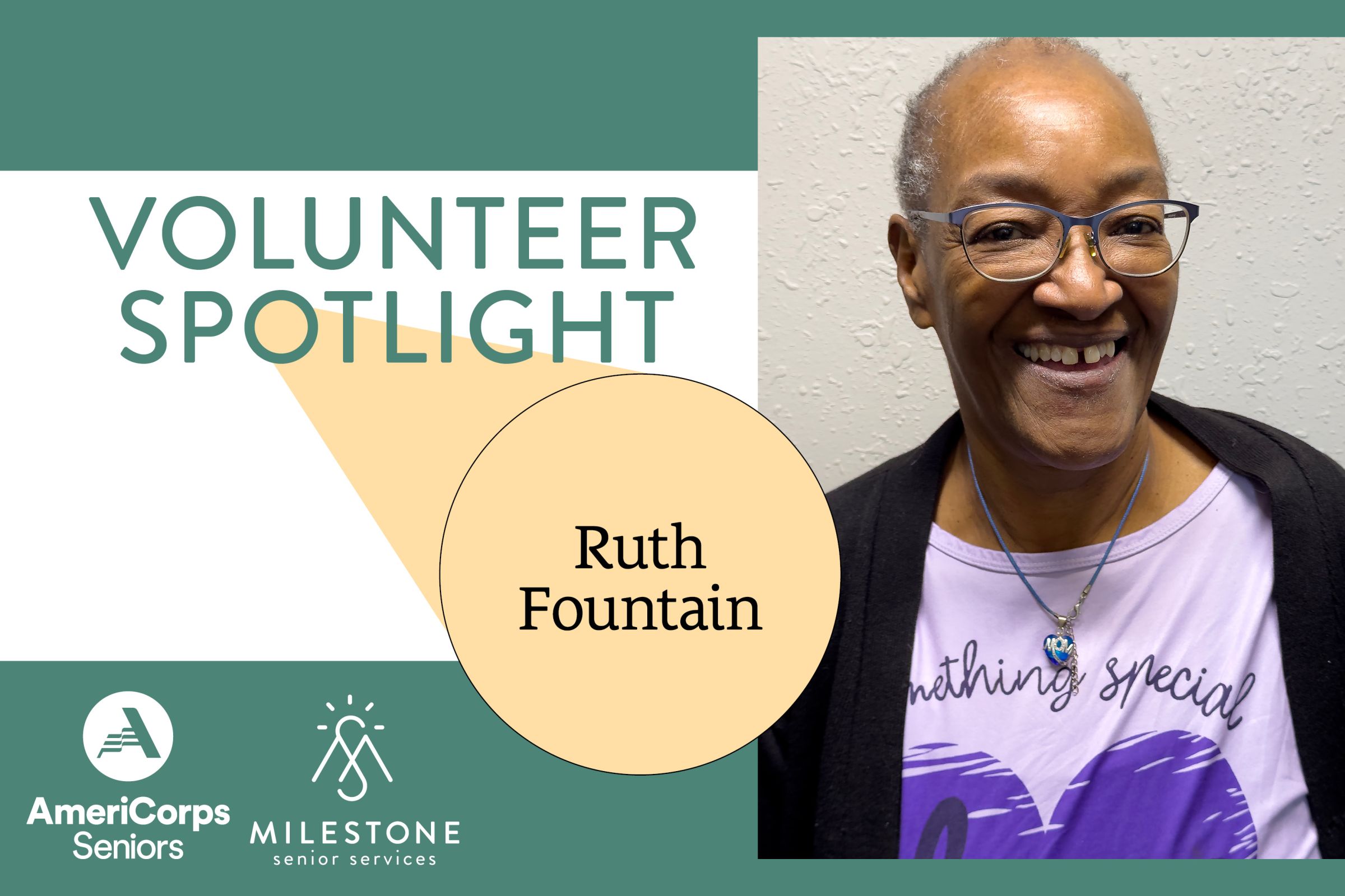 Volunteer Spotlight: Ruth Lucinda Fountain