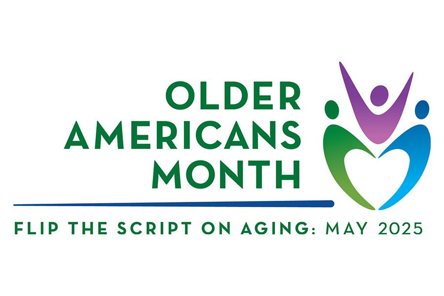 Older Americans Month with logo